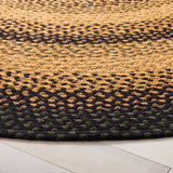 Safavieh Braided 5'-0" x 5'-0" Rug in Gold / Sage