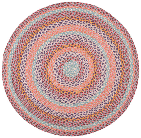 Safavieh Cape Cod 3'-0" x 3'-0" Rug in Pink / Blue