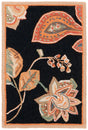 Safavieh Chelsea 1'-8" x 2'-6" Rug in Black / Orange