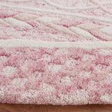 Safavieh Metro 6'-0" x 6'-0" Rug in Pink / Ivory