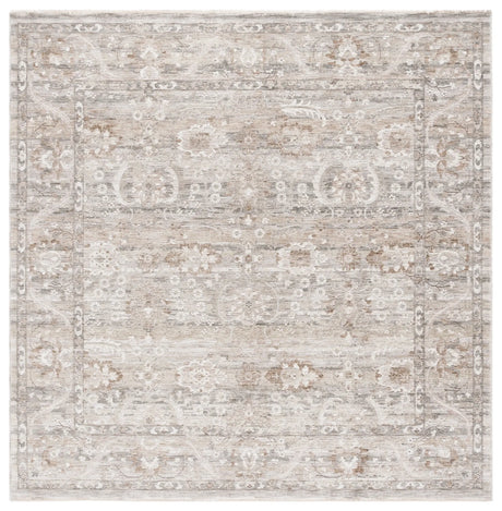 Safavieh Mason 100 6'-3" x 6'-3" Rug in Grey / Beige