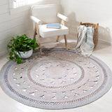 Safavieh Cape Cod 5'-0" x 5'-0" Rug in Pink / Blue