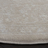 Safavieh Carnegie 6'-7" x 6'-7" Rug in Light Beige / Cream
