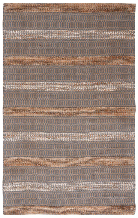 Safavieh Natural Fiber 4'-0" x 6'-0" Rug in Grey / Natural