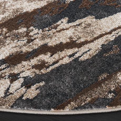 Safavieh Pacific 10'-0" x 10'-0" Rug in Dark Grey / Beige