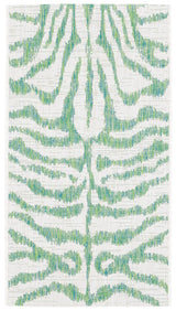 Safavieh Courtyard 2'-0" x 3'-7" Rug in Ivory / Green