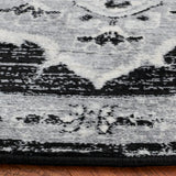 Safavieh Brentwood 6'-7" x 6'-7" Rug in Black / Grey
