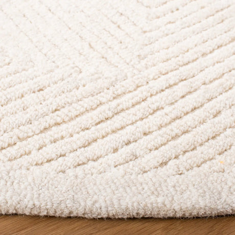 Safavieh Textural 6'-0" x 6'-0" Rug in Ivory