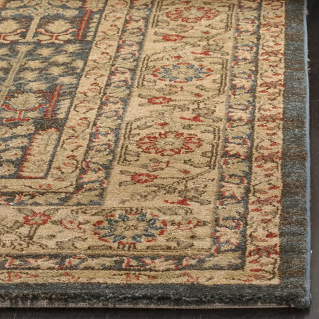 Safavieh Mahal 5'-1" x 7'-7" Rug in Navy / Natural