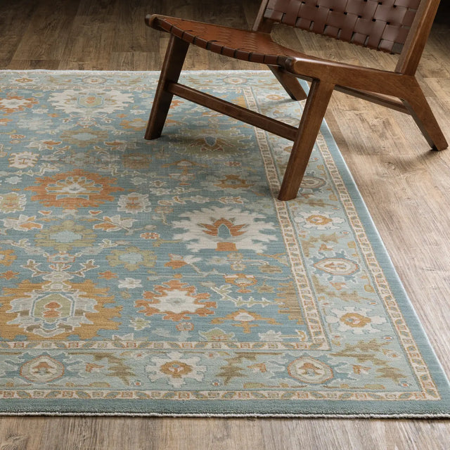 Oriental Weavers Sphinx Maeve MAE02 Rust Rugs - angle/detail