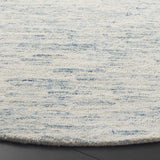 Safavieh Ebony 6'-0" x 6'-0" Rug in Ivory / Light Blue