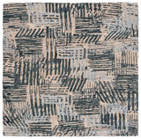 Safavieh Rodeo Drive 6'-0" x 6'-0" Rug in Black / Ivory