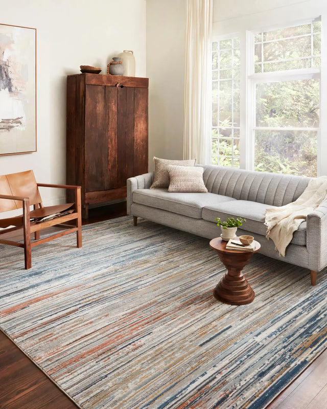 Loloi Bianca Bia-08 Pebble/Multi Rugs - room scene 1