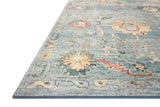 Loloi Margot Mat-06 Denim/Multi Rug - rug corner