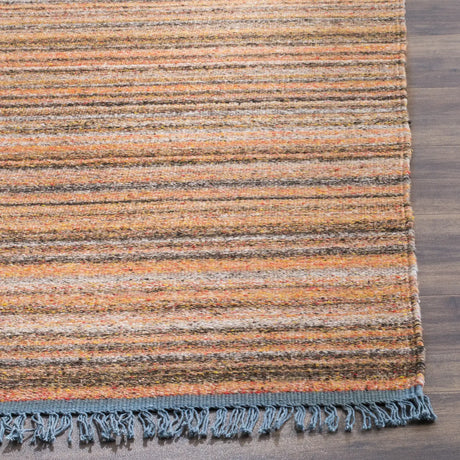 Safavieh Kilim 5'-0" x 8'-0" Rug in Light Pink / Grey