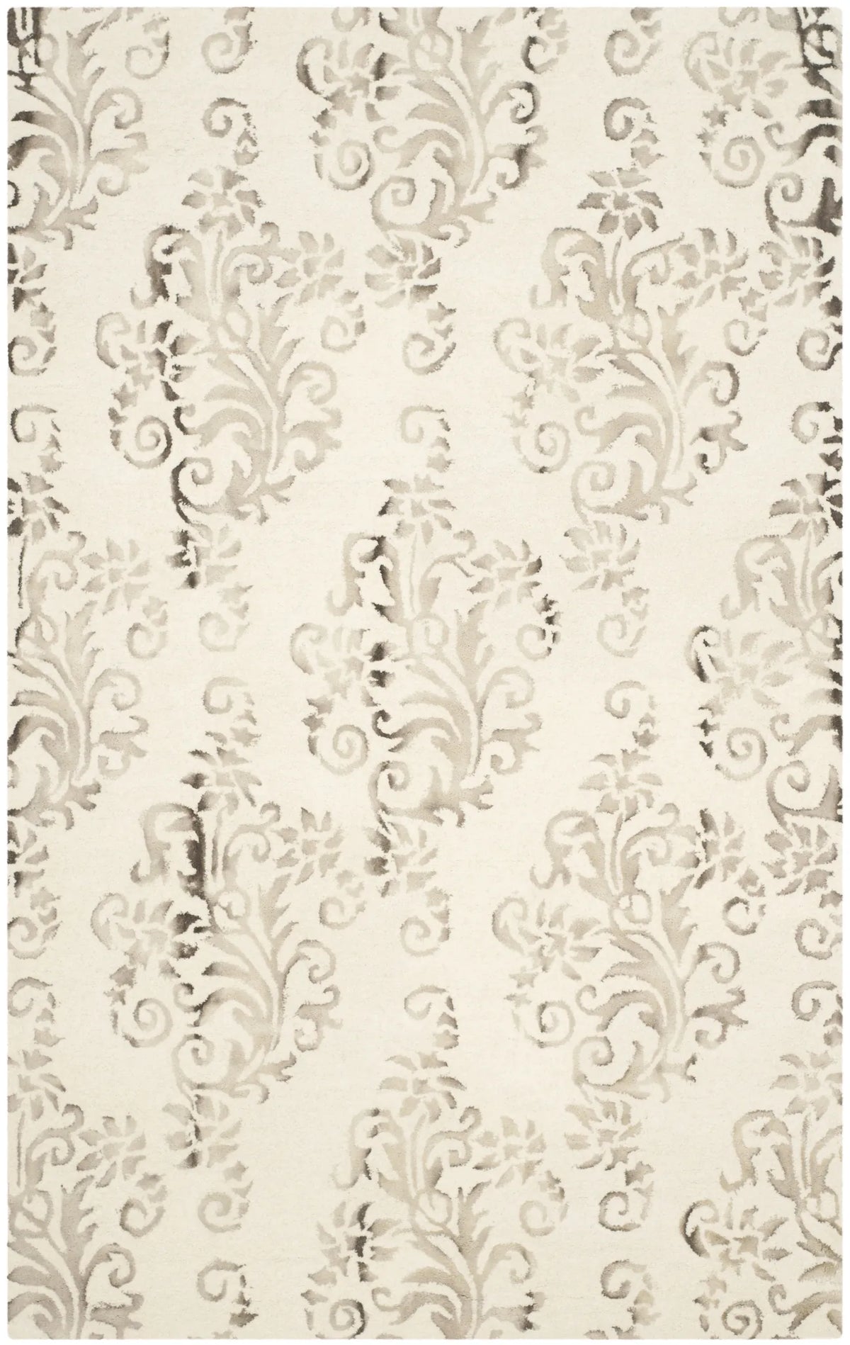 Safavieh Dip Dye 5'-0" x 8'-0" Rug in Ivory / Taupe