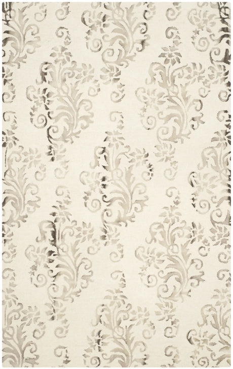 Safavieh Dip Dye 5'-0" x 8'-0" Rug in Ivory / Taupe