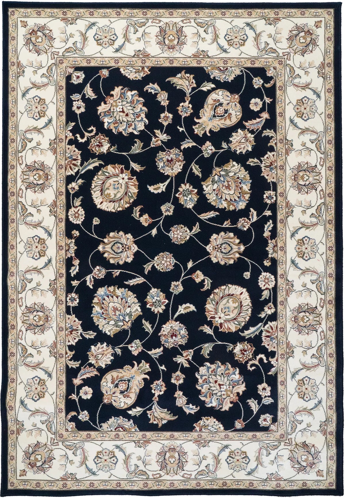 Dynamic Rugs Ancient Garden 57365 Blue / Ivory Rugs - Rectangular