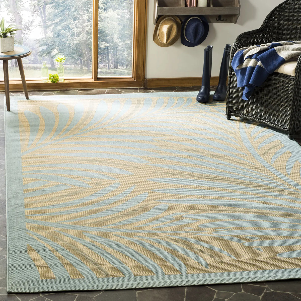 Safavieh Martha Stewart 6'-7" x 9'-6" Rug in Yucca Plant