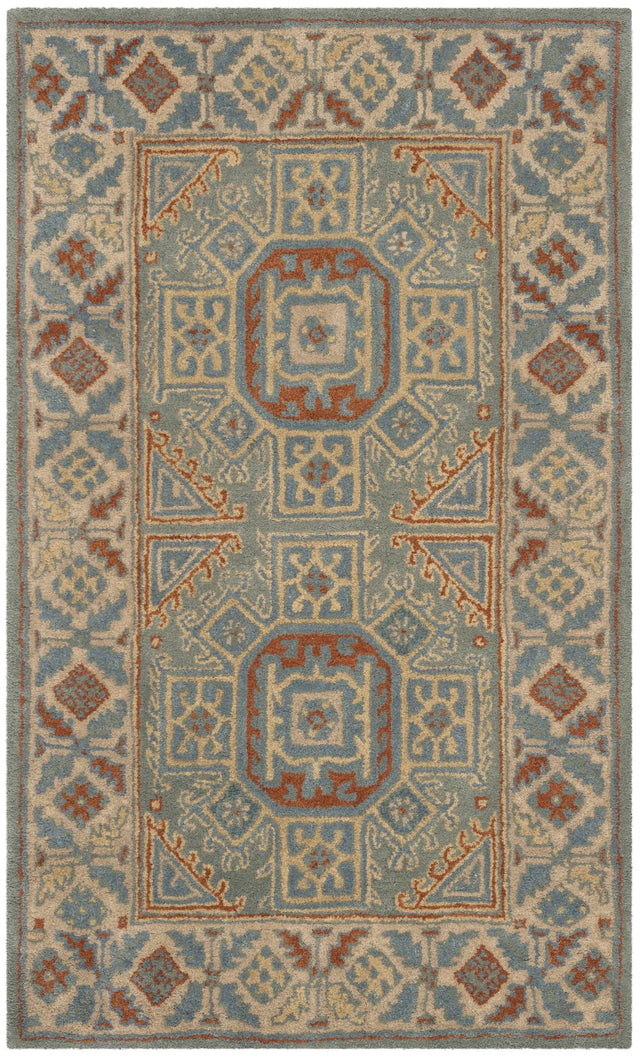 Safavieh Heritage 3'-0" x 5'-0" Rug in Blue / Beige