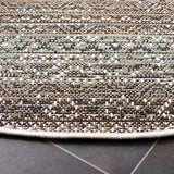 Safavieh Havana 6'-7" x 6'-7" Rug in Light Brown / Ivory