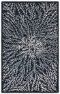 Safavieh Soho 4'-0" x 6'-0" Rug in Black / Ivory