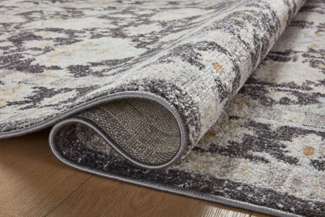 Loloi Monroe Mon-05 Charcoal/Natural Rug - pile height