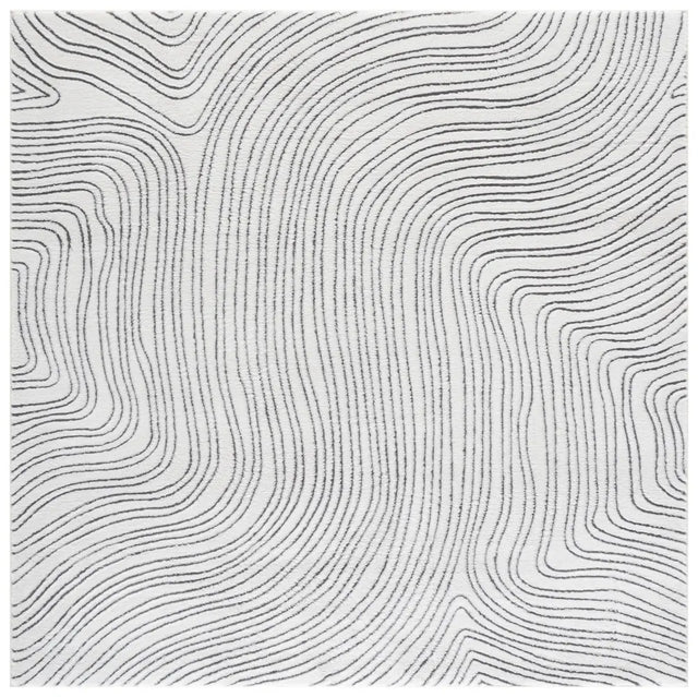 Safavieh Versailles 6'-0" x 6'-0" Rug in Ivory / Grey