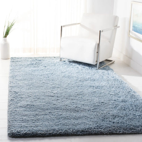 Safavieh Florence Shag 5'-0" x 8'-0" Rug in Light Blue