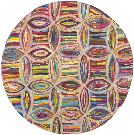 Safavieh Nantucket 6'-0" x 6'-0" Rug in Multi