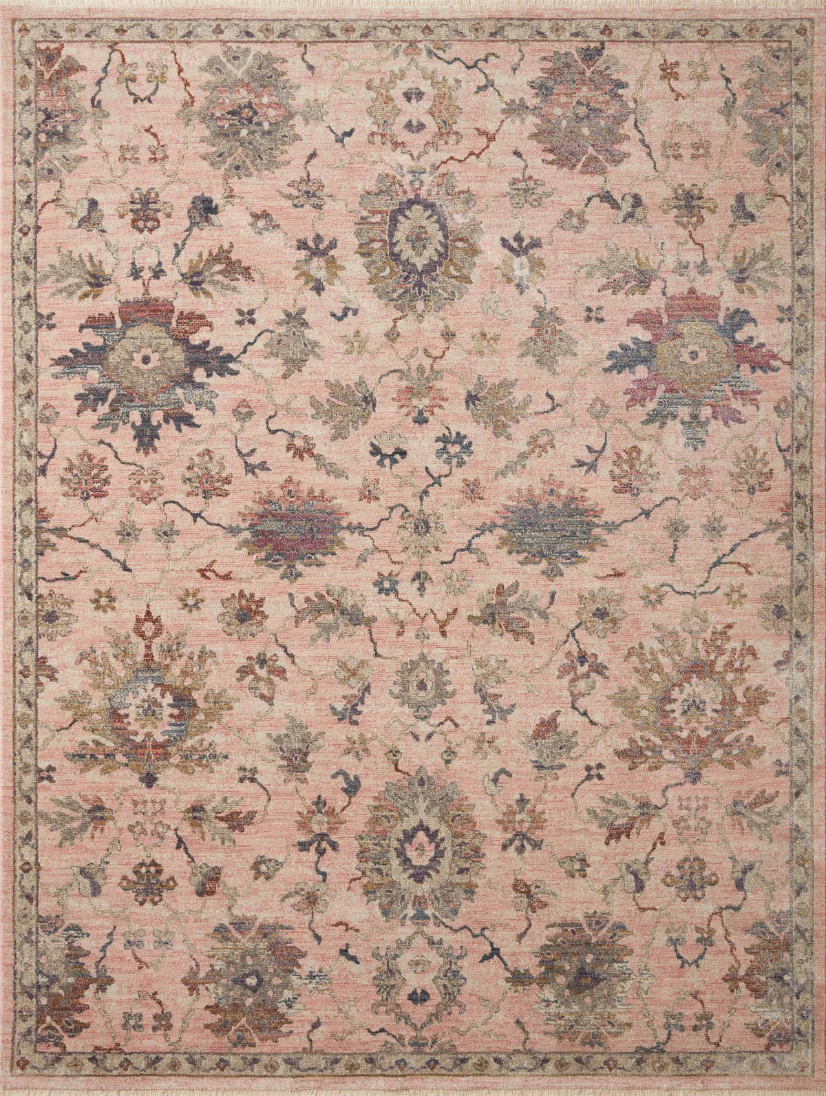Loloi Giada Gia-03 Blush/Multi Rugs - main flat