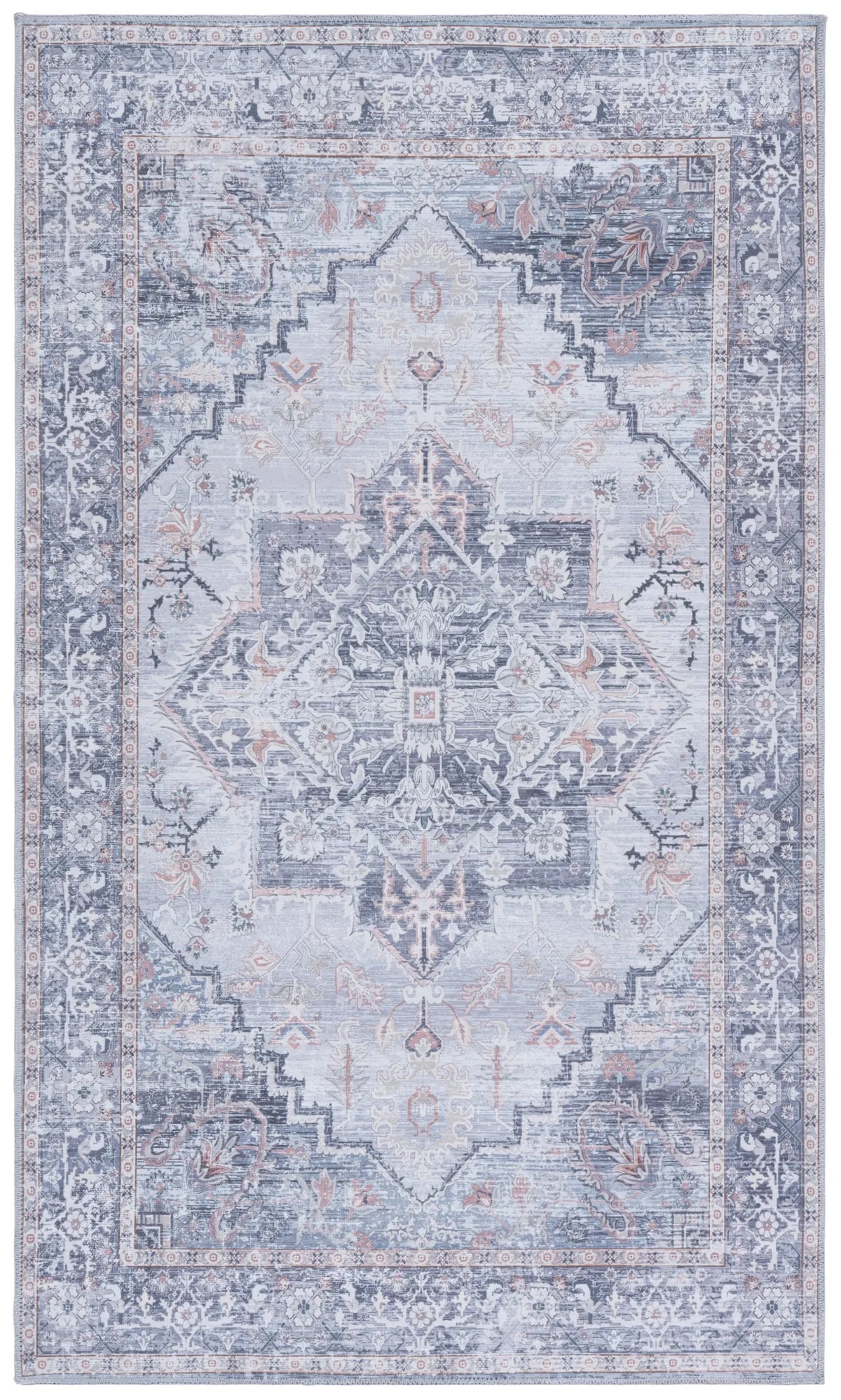 Safavieh Arizona 3'-0" x 5'-0" Rug in Grey / Light Grey
