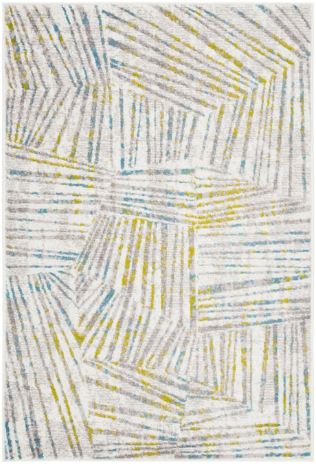 Safavieh Skyler 4'-0" x 6'-0" Rug in Grey / Green