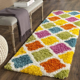 Safavieh Sgk-Shag Kids 2'-3" x 7'-0" Rug in Ivory / Multi