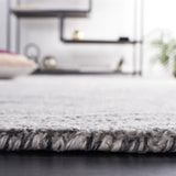 Safavieh Abstract 4'-0" x 6'-0" Rug in Dark Grey / Black