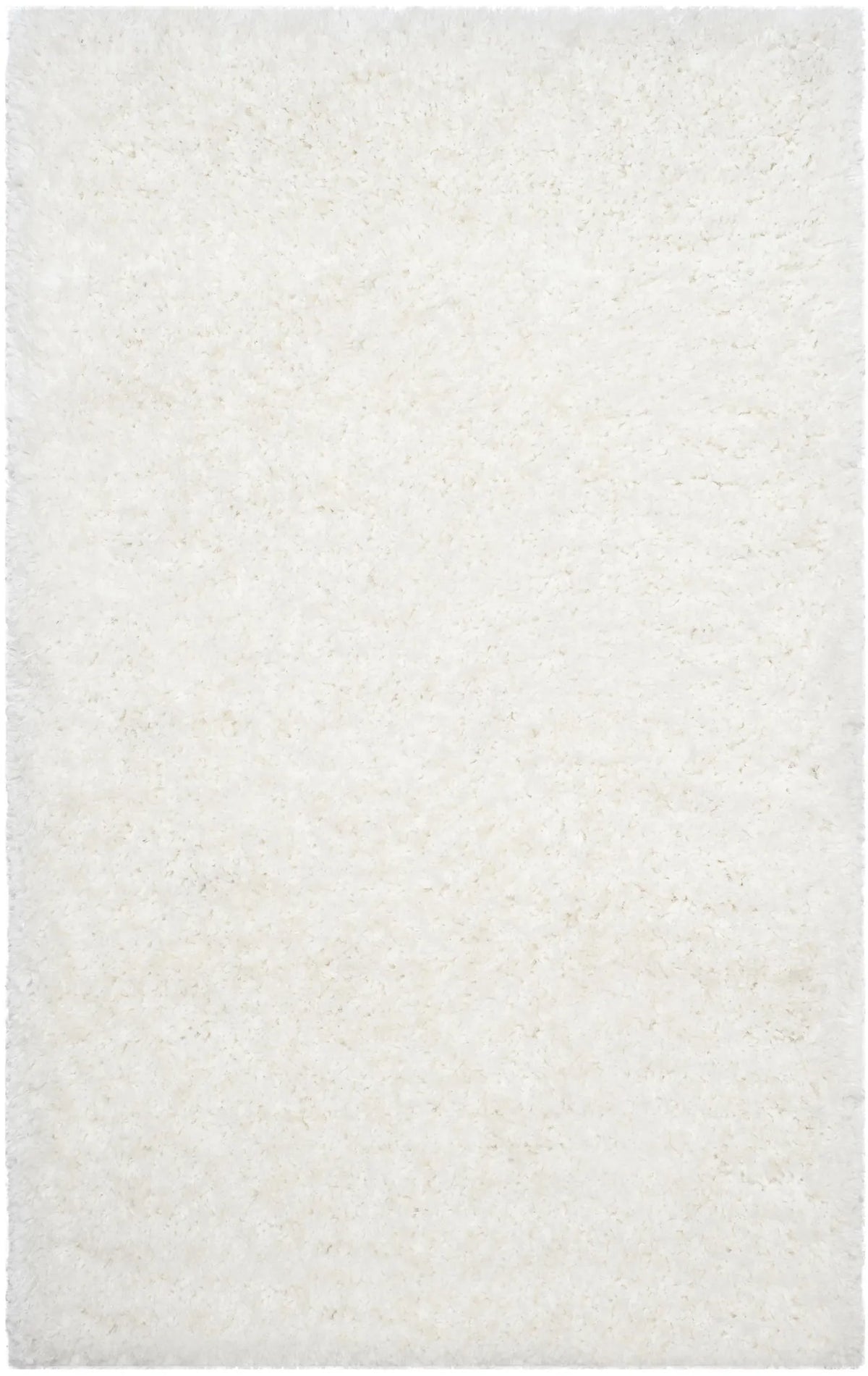 Safavieh Supreme Shag 3'-0" x 5'-0" Rug in Ivory
