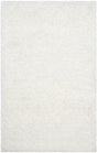 Safavieh Supreme Shag 3'-0" x 5'-0" Rug in Ivory