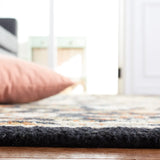 Safavieh Aspen 4'-0" x 6'-0" Rug in Black / Rust
