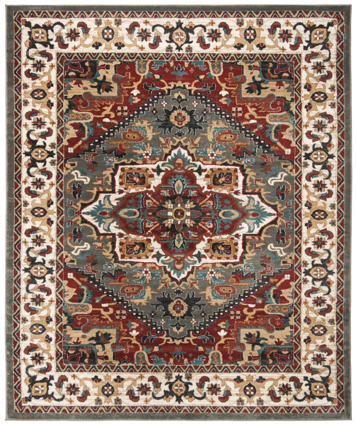 Safavieh Summit 10'-0" x 14'-0" Rug in Grey / Ivory