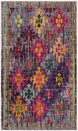 Safavieh Monaco 3'-0" x 5'-0" Rug in Purple / Multi