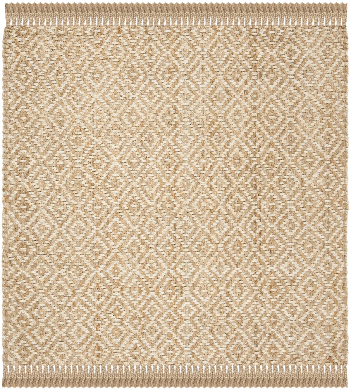 Safavieh Natural Fiber 6'-0" x 6'-0" Rug in Ivory / Natural