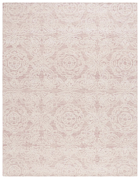 Safavieh Metro 10'-0" x 14'-0" Rug in Dark Pink / Ivory