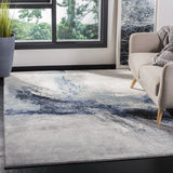 Safavieh Galaxy 4'-0" x 6'-0" Rug in Blue / Grey
