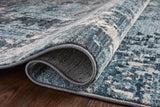 Loloi Samra Sam-06 Charcoal/Sky Rugs - pile height