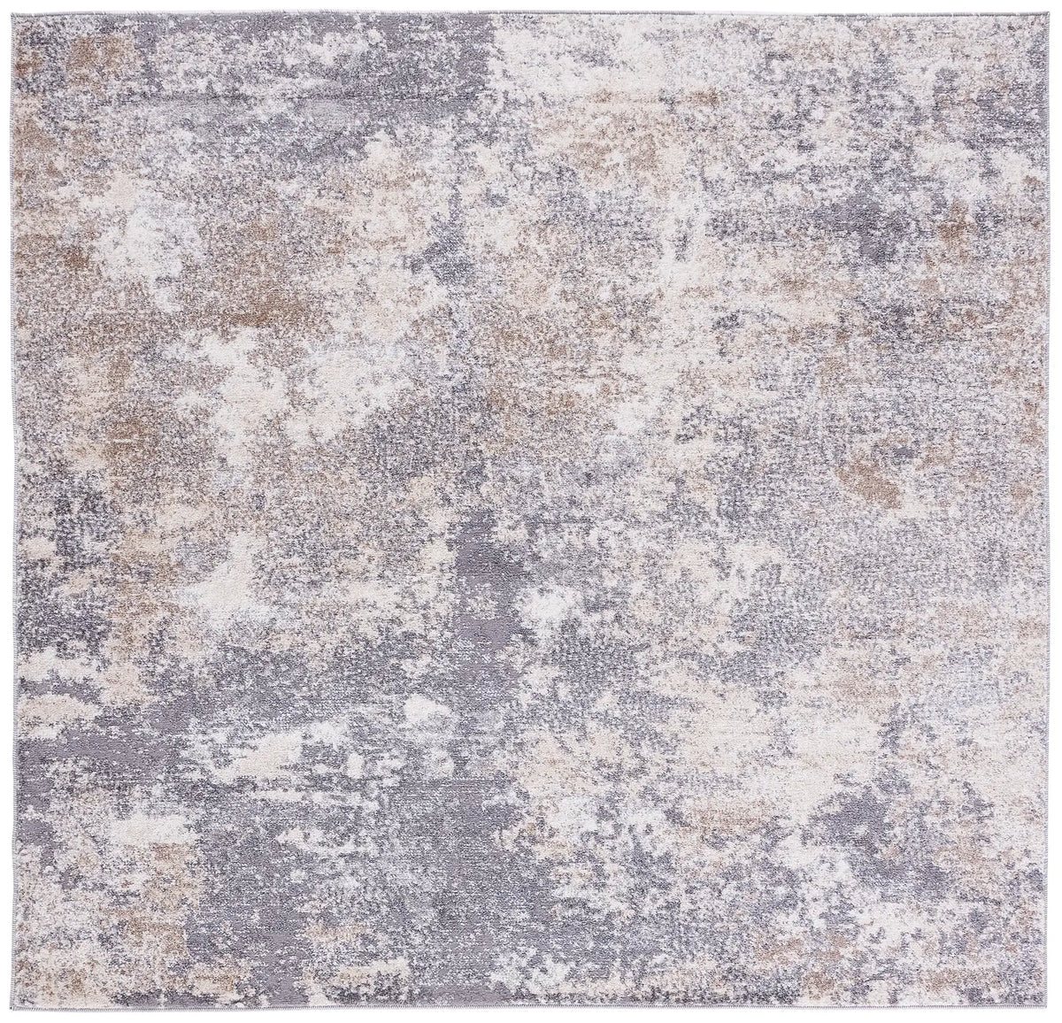 Safavieh Aston 6'-7" x 6'-7" Rug in Light Grey / Grey