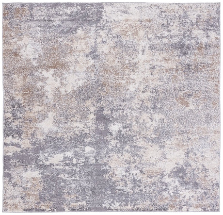 Safavieh Aston 6'-7" x 6'-7" Rug in Light Grey / Grey