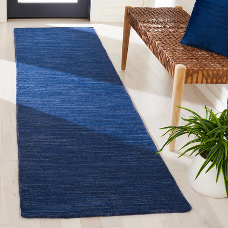 Safavieh Kilim 2'-3" x 9'-0" Rug in Navy / Blue