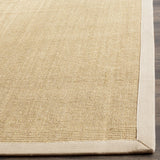Safavieh Natural Fiber 4'-0" x 6'-0" Rug in Maize / Wheat