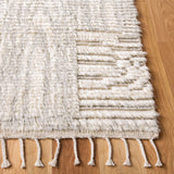 Safavieh Manhattan 4'-0" x 6'-0" Rug in Ivory / Grey
