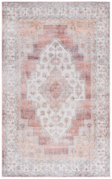 Safavieh Arizona 4'-0" x 6'-0" Rug in Rust / Light Brown